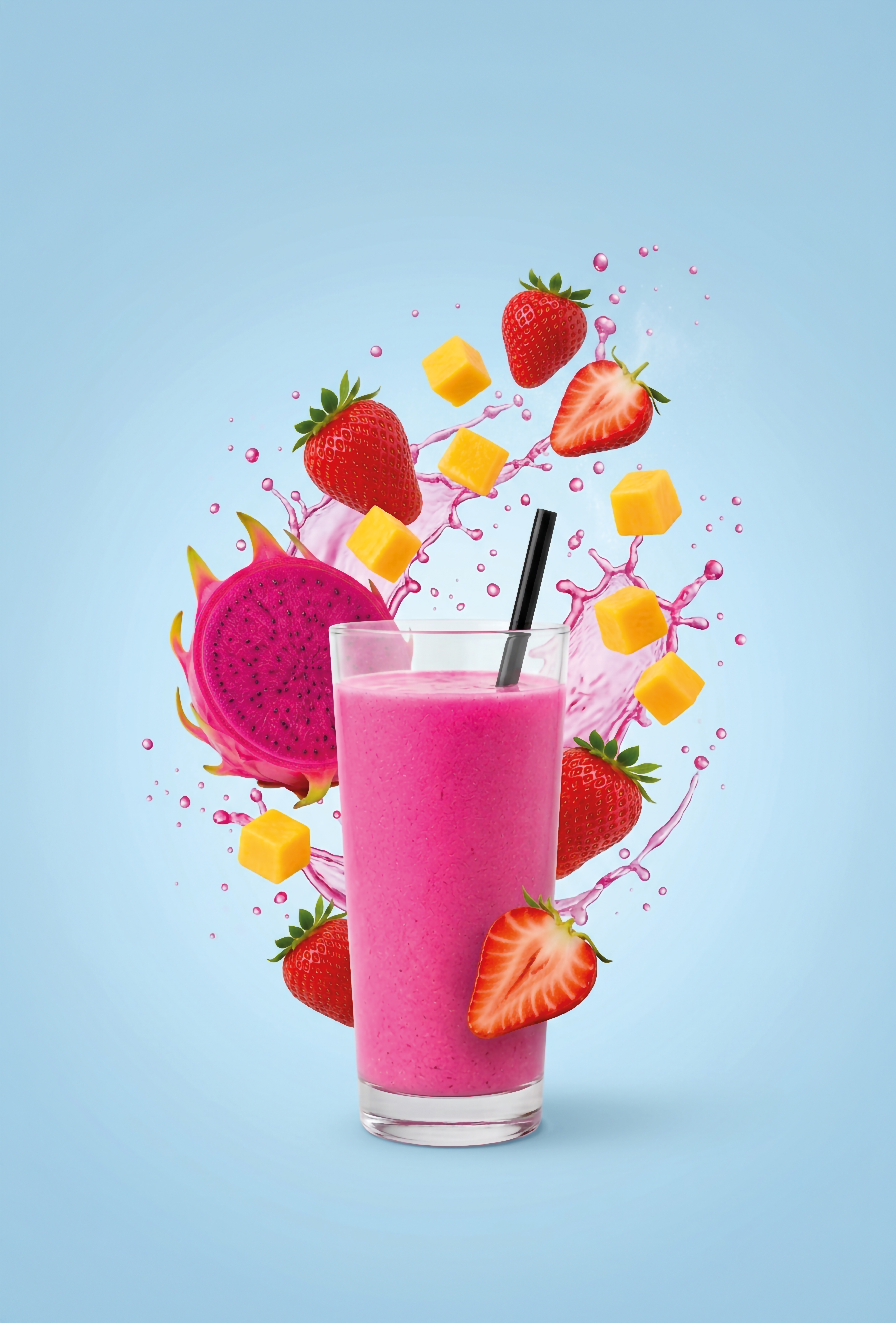 Nieuwe Pink Dragon Smoothie mix!